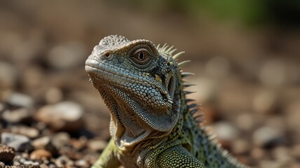 Fototapeta premium Lizard Portrait
