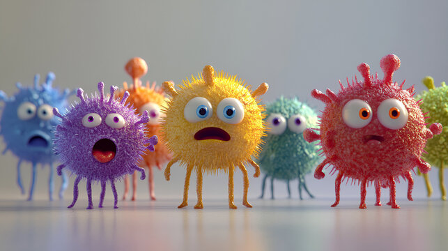 Virus de colores