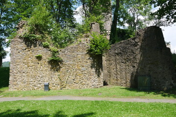 Festungsmauer am Wilhelmsturm in Dillenburg