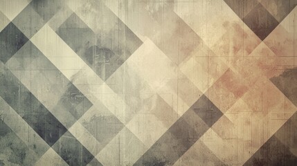 A textured abstract background featuring geometric shapes and muted colors, providing a creative and modern aesthetic for various design projects.