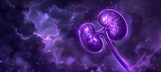 Renal pathology glomerular filtration visualization showing how microscopic kidney structures examined to detect diseases under Nephrology