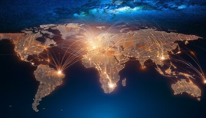 A colorful journey through the world's networks.  