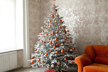 christmas tree with presents