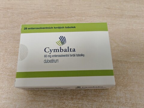 Prague,Czech Republic-October 9 2024: Cymbalta by LILLY contains DULOXETINE, an SNRI antidepressant used to treat depression, anxiety disorders, and chronic pain conditions, improving mental health an