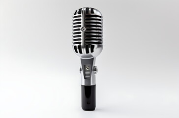 Fototapeta premium a choir microphone, generative ai