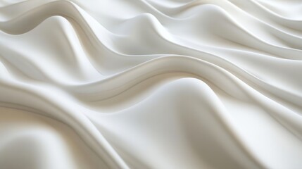 Obraz premium A smooth silk texture with soft flowing curves and delicate sheen