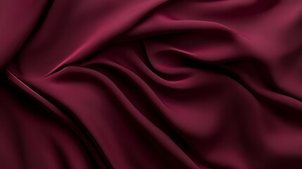 Obraz premium Solid dark maroon background, wavy