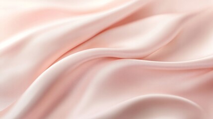 Fototapeta premium A smooth silk texture with soft flowing curves and delicate sheen