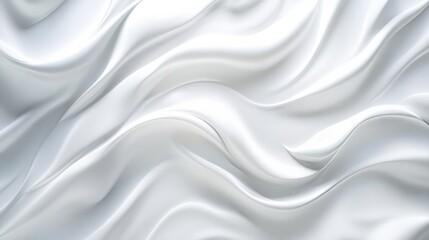 Obraz premium A smooth silk texture with soft flowing curves and delicate sheen