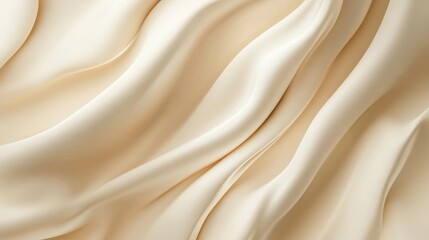 Obraz premium A smooth silk texture with soft flowing curves and delicate sheen