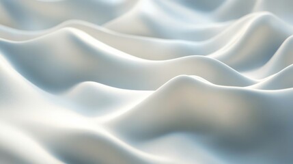 Fototapeta premium A smooth silk texture with soft flowing curves and delicate sheen