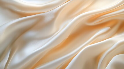 Obraz premium A smooth silk texture with soft flowing curves and delicate sheen