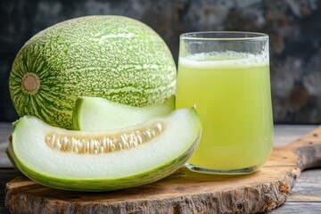 juice from fresh wax gourd