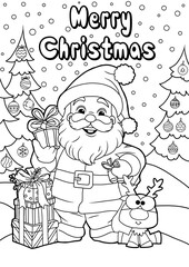 Christmas Coloring pages for Kids