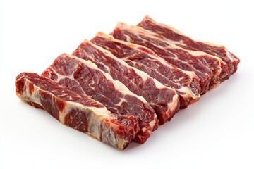 Obraz premium Spanish dry sliced whole fuet