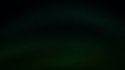 Obraz premium A dark, moody abstract gradient featuring deep green tones and subtle grainy texture, ideal for background use, digital design, and modern wallpapers