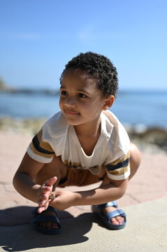 Little boy at the Beach