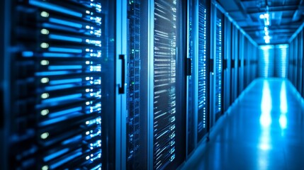 Data Center Server Room  Network Technology Infrastructure