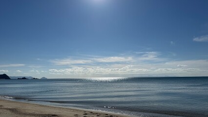 beach and sea