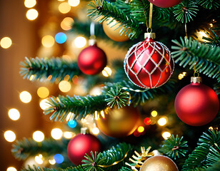 Classic Christmas tree decoration