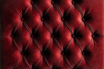 Fototapeta premium Classic red velvet texture, luxurious and bold
