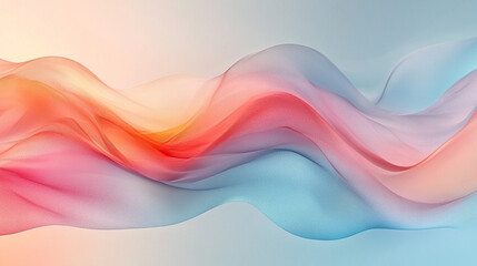 Naklejka premium Abstract Colorful Gradient Waves Graphic Design