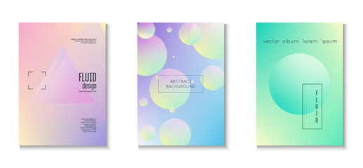 Triangle Background. Minimal Design. Gradient Shape. Elegant Poster. Astronaut Hipster Banner. Pink Holographic Set. Geometric Bright Template. Violet Triangle Background