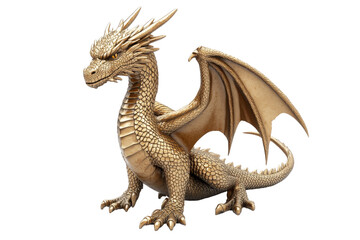 Fototapeta premium Epic dragon figurine display fantasy realm 3d model artistic environment close-up viewpoint