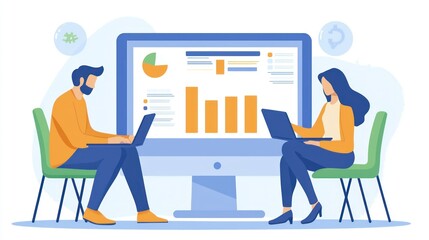 Family reviewing tax documents together at home office digital workspace informal setting collaborative concept