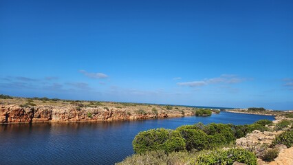 Obraz premium Yardie Creek in Western Australia