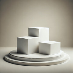 Abstract background minimal style for product branding. Mock up scene and empty space. 3d render 3