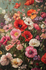 red and yellow flowers