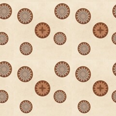 Wood Carved Norse Design Pattern