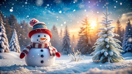 Fototapeta premium merry-christmas