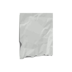Obraz premium PAPER MOCKUP 15 BLANK TEXTURED AND CRUMPLED PIECE