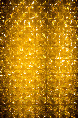 New Year golden background. Glitter bokeh. Christmas Sparkle bokeh. Glitter background. Christmas...