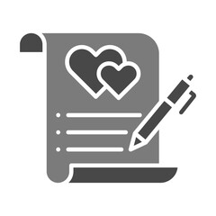 Wedding Contract Icon