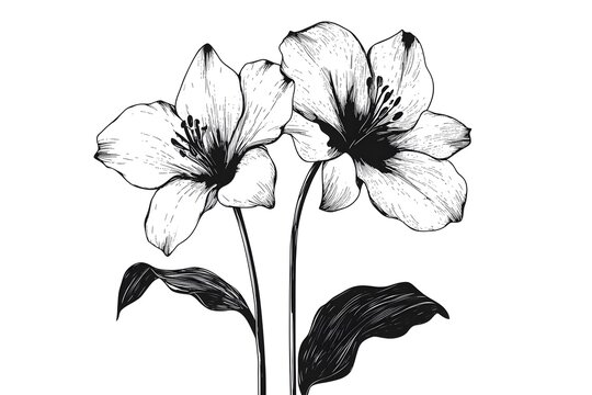 Set of Hand drawn watercolor illustration Red Apple Flowers. Vector, Isolated on white background. Element for design of invitations, flower, watercolor, blossom, cherry, pink, sakura, orchid, spring,