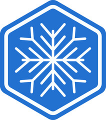 Beautiful Winter Snowflakes Vector Illustration