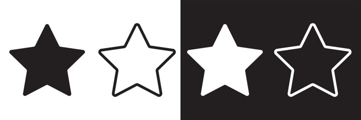favorite star icon rating symbol reward rating mark icons
