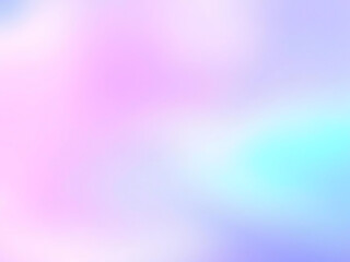 Obraz premium Pastel gradient background with soft pink, purple, and teal colors, creating dreamy and calming effect, ideal for promotional text or marketing content