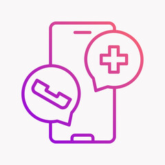 Fototapeta premium EMERGENCY CALL 