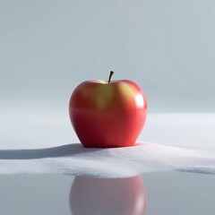 red apple