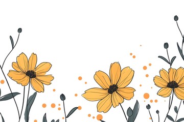 Watercolor Flower, Painting on canvas, Illustration Retro set with different daisy flowers. Colorful vector illustration isolated on white background in vintage style flower, watercolor, vector, pink,