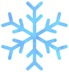 雪の結晶のイラスト ベクター素材