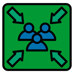 Emergency Evacuation Icon