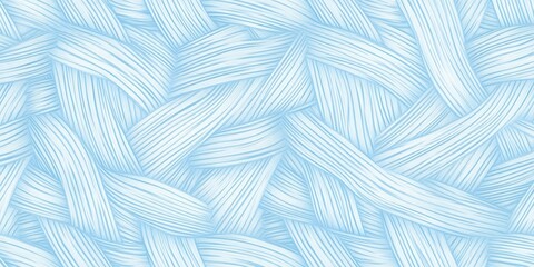 Playful Light Blue Abstract Geometric Pattern with Stripes and Shapes for Nursery Wallpaper and Baby Shower Design