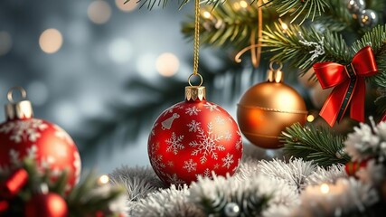 The festive spirit is alive with these beautifully crafted Christmas ornaments , festive spirit, colorful christmas balls, sparkling stars