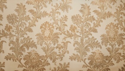 빈티지 패턴 벽지 올드한 감성이 느껴지는 세피아 톤의 꽃무늬 패턴 벽지