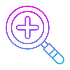 Fototapeta premium Zoom In Icon